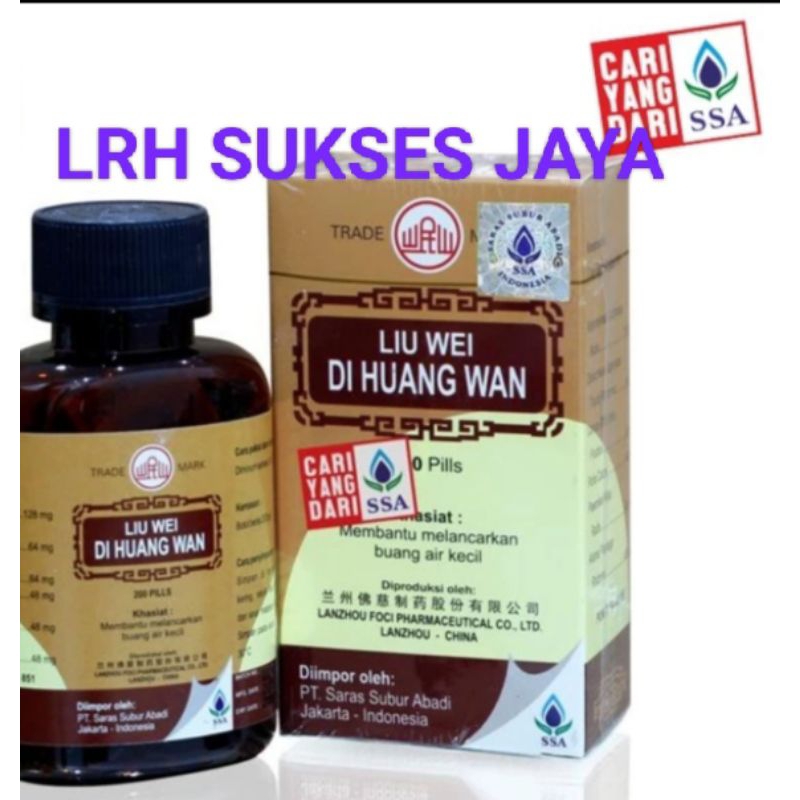 Liu Wei Di Huang Wan obat ginjal