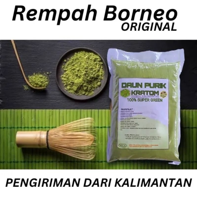 

Tepung Hijau Kalimantan Olahan Minuman asli Kalimantan