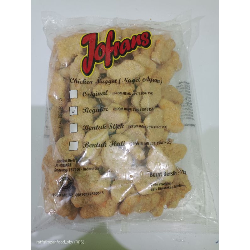 

NUGET JOFRAN REGULER 1KG