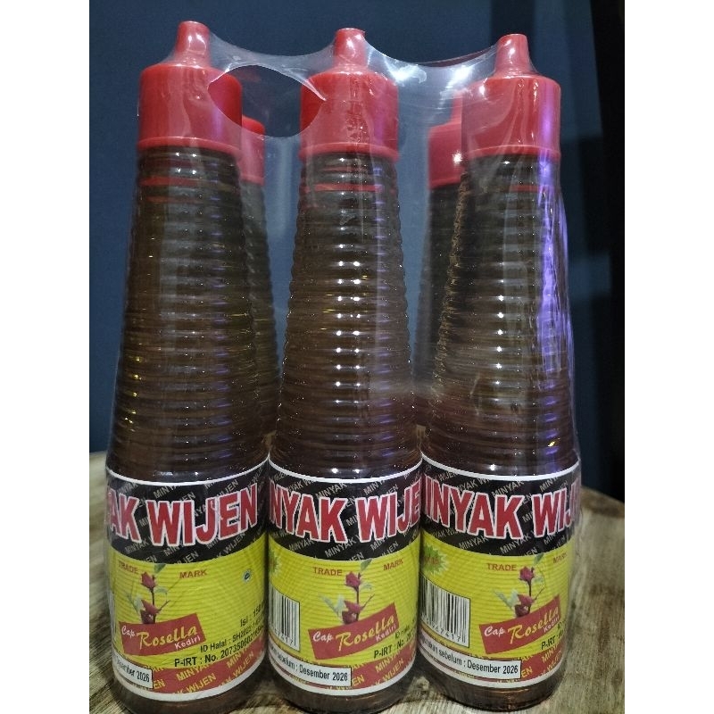 

Minyak Wijen Cap Rosella 6pcs @ 150ml