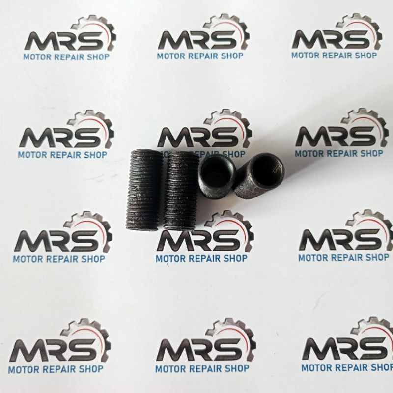SOK DRAT M 10 X 12 HITAM DRAT DALAM BAUT 14  DRAT LUAR BAUT 17