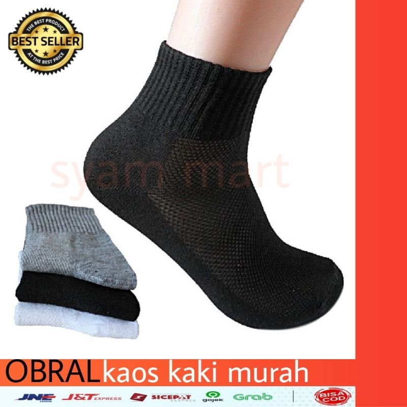 OBRAL Kaos kaki polos Kaus Kaki Panjang Dewasa Murah / Kaos Kaki sekolah kaos kaki mata kaki kaos ka