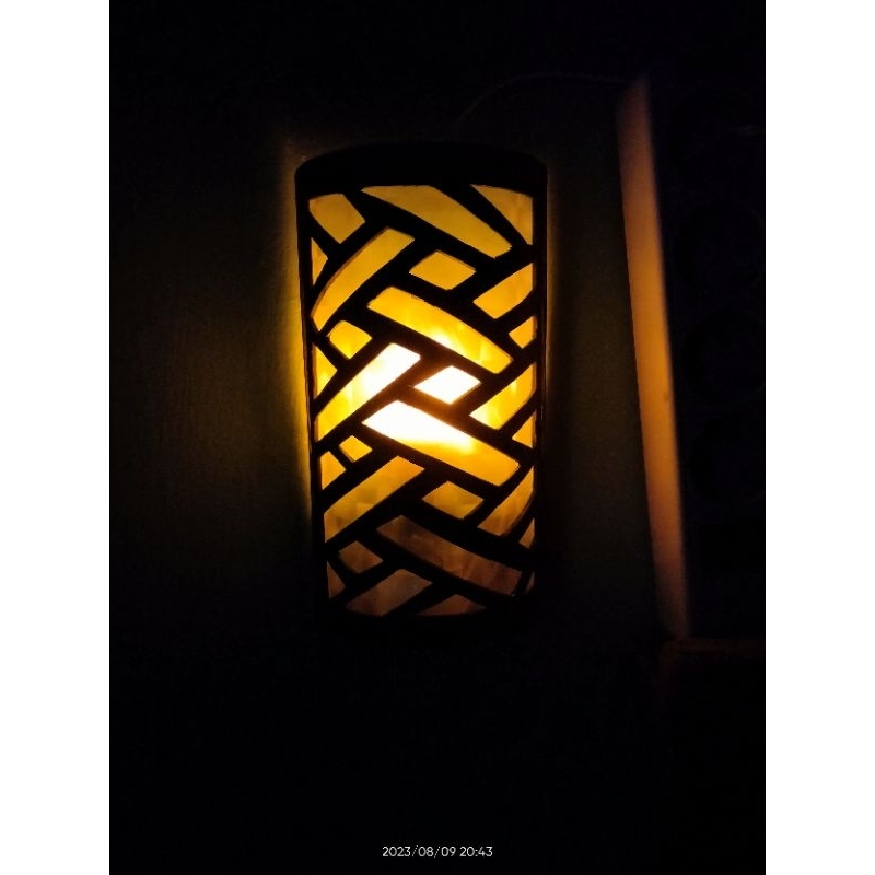 [BISA COD] LAMPU HIAS DINDING / LAMPU MINIMALIS / LAMPU OUTDOOR PILAR / LAMPU NYALA API