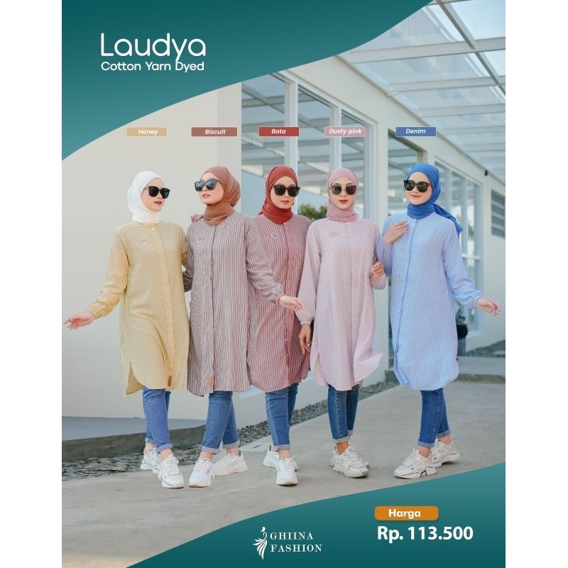 laudya tunik by ghina fashion