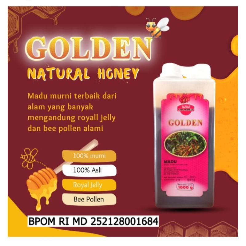 

madu hutan super golden 1 kg murni original