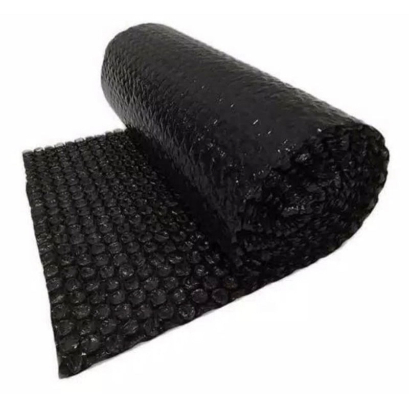 Bubble wrap hitam 1 meter untuk packing tambahan packaging kemasan kardus box karton
