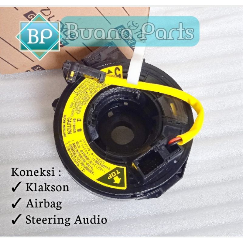 Gratong Kabel Spiral Klakson Fleksibel Stir Avanza Veloz Xenia 2012 2013 2014 2015 Airbag - Non