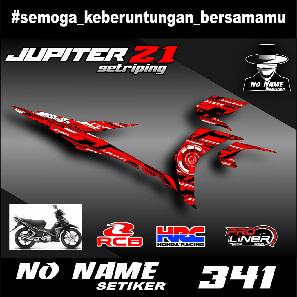 Striping variasi - striping Jupiter Z1 (341) striping yamaha jupiter z1 - striping jupiter robot