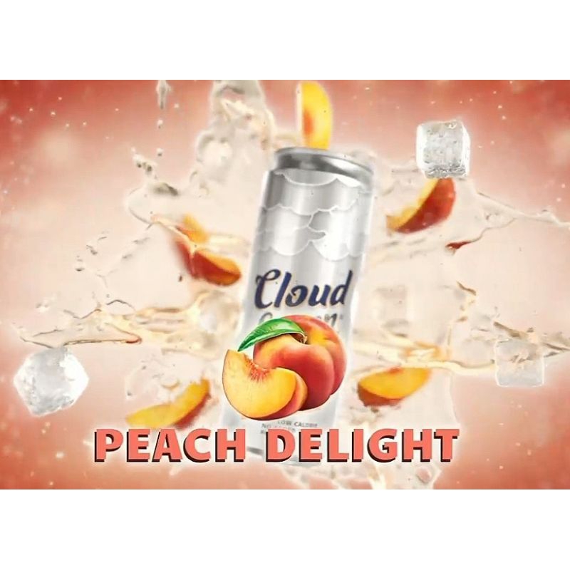 

Cloud Seven Sparkling Rum Peach Delight Sparkling Rum PEACH 350ml can