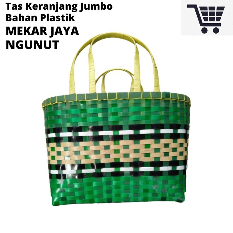 (Termurah) Tas Keranjang Tas Anyaman Jumbo