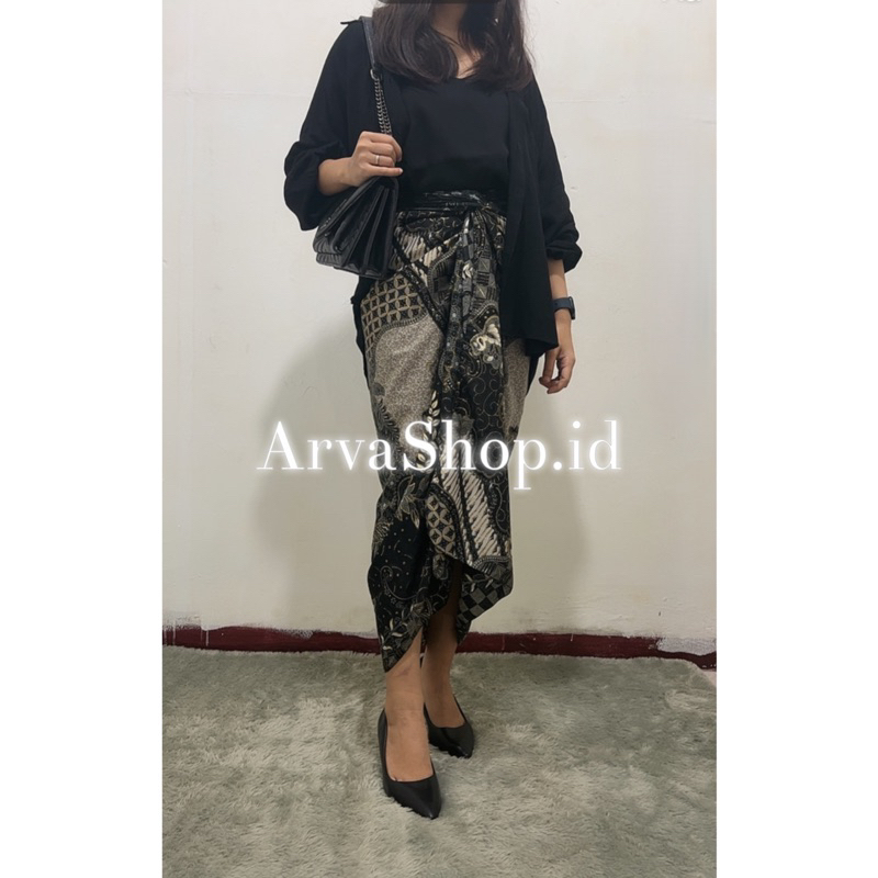 Rok Lilit Batik Kebaya | Bawahan Kebaya | Rok Kebaya Modern Batik Kekinian | Motif Kain Terbaru