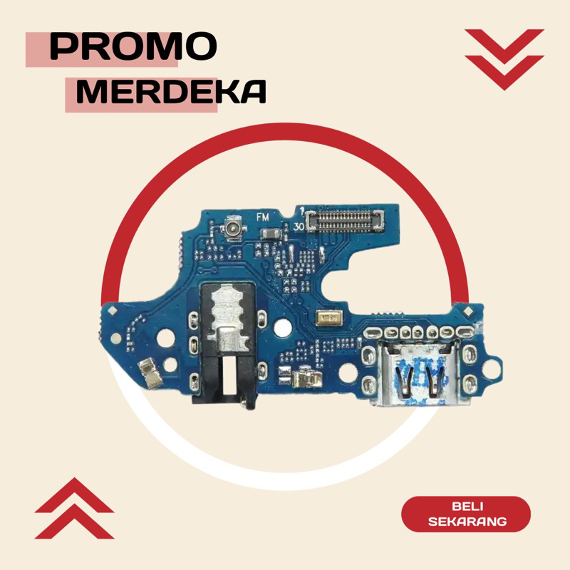 PAPAN CAS KONEKTOR CAS CHARGER OPPO A1k / REALME C2 ORI