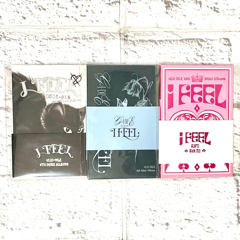 (G)I-DLE 6th Mini Album - I FEEL Poca Ver Sealed Fullset Version Cat Butterfly Queen Soyeon Miyeon M