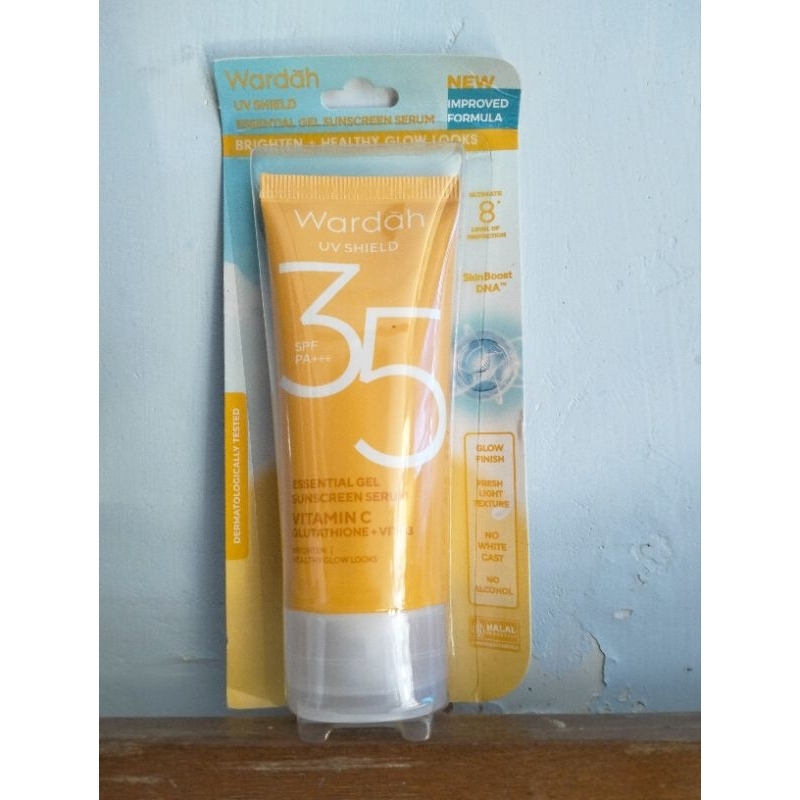 Wardah UV Shield Essential Sunscreen Gel SPF 35 / SPF 30 PA +++ - SS WARDAH