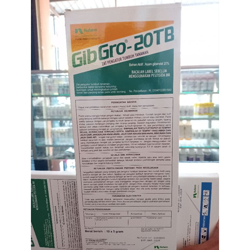 GIBGRO 20TB ZAT PENGATUR TUMBUH TANAMAN