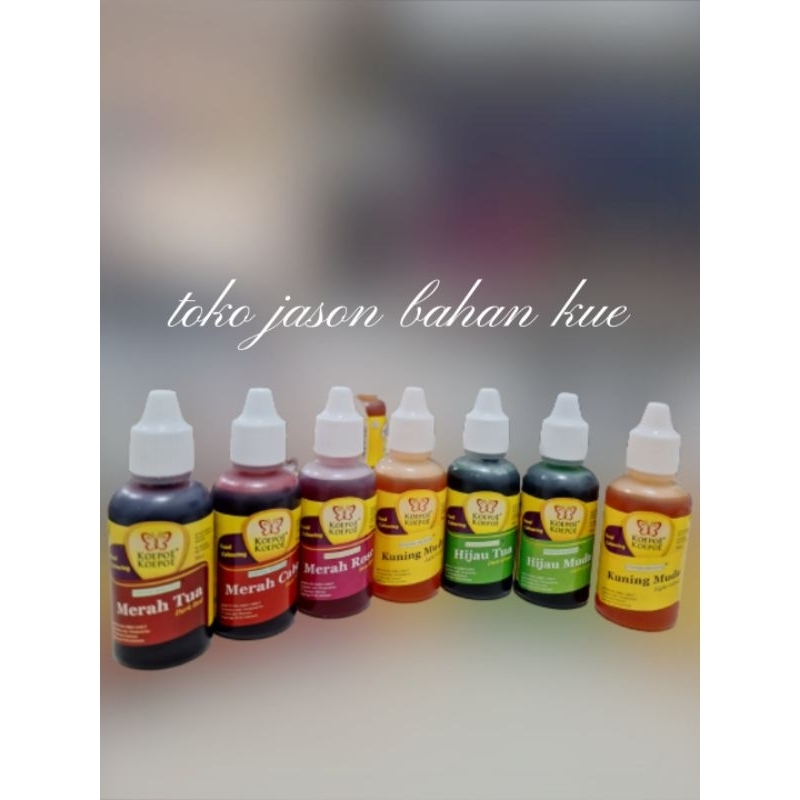 

Koepoe Pewarna makanan Foodgrade 30ML