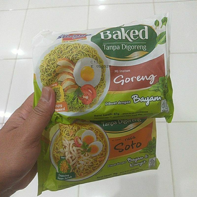 

Sedaap Baked Mi Instan Goreng Tanpa Digoreng