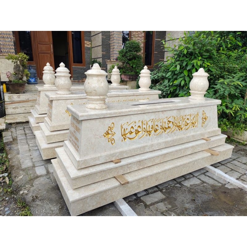 Kijing Makam Marmer Asli model Jawa