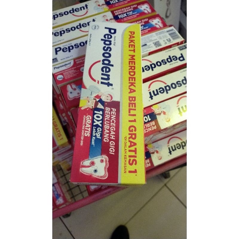 PEPSODENT Paket merdeka isi 2 x 225GR