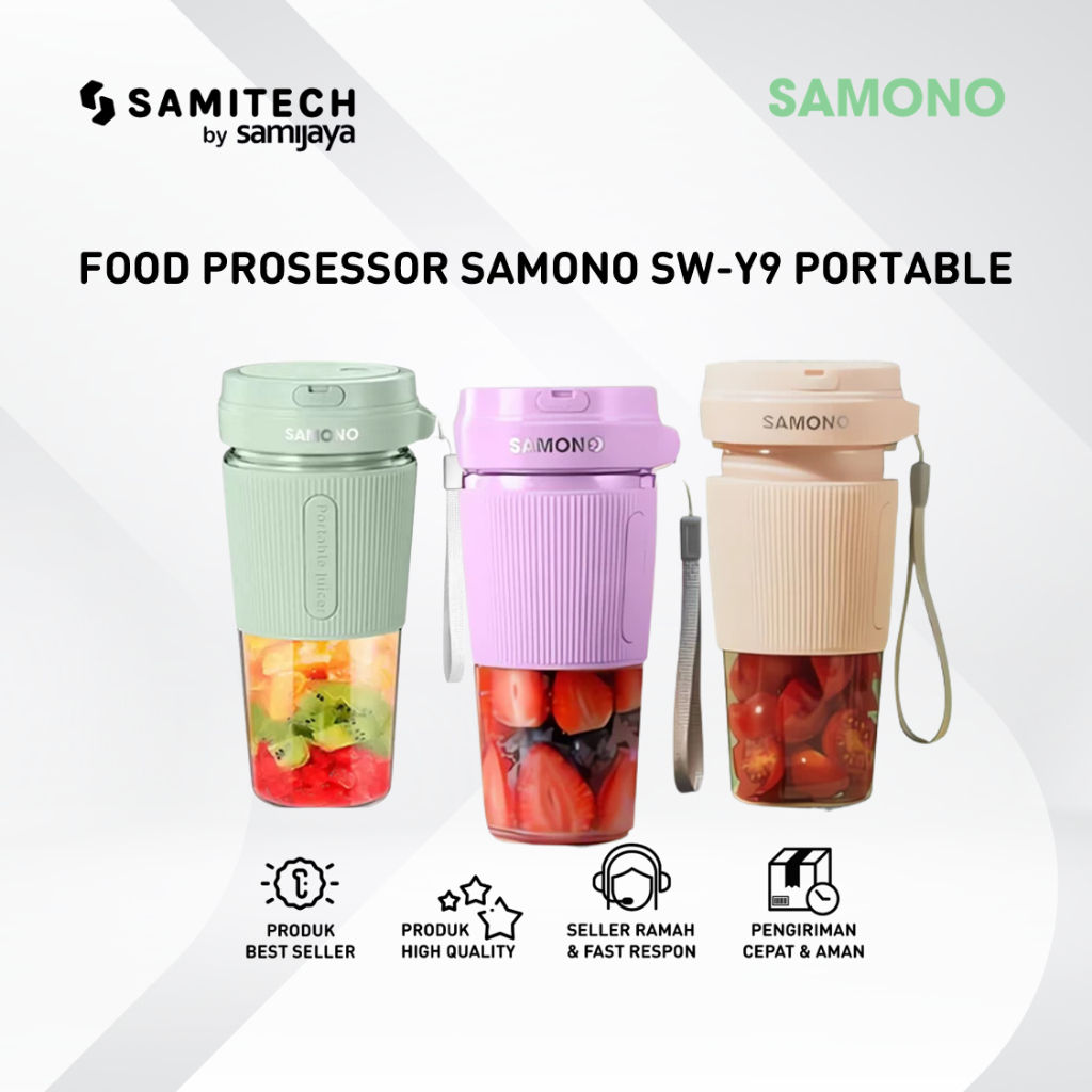 BLENDER PORTABLE SAMONO SW-Y9 BLENDER MINI SW Y9 SAMONO