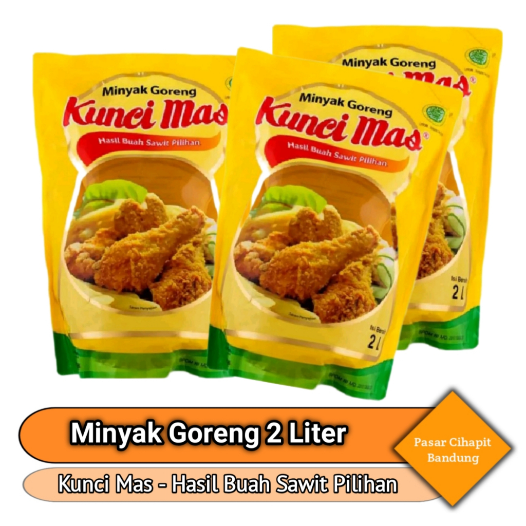 

Kemasan 2 liter minyak goreng - sawit pilihan
