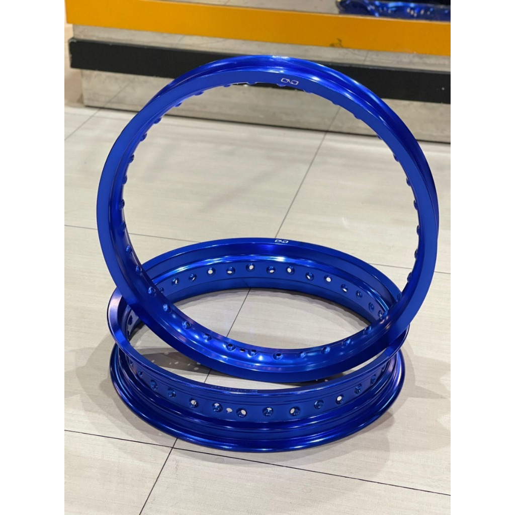 Whellset Supermoto KLX 150 Blue