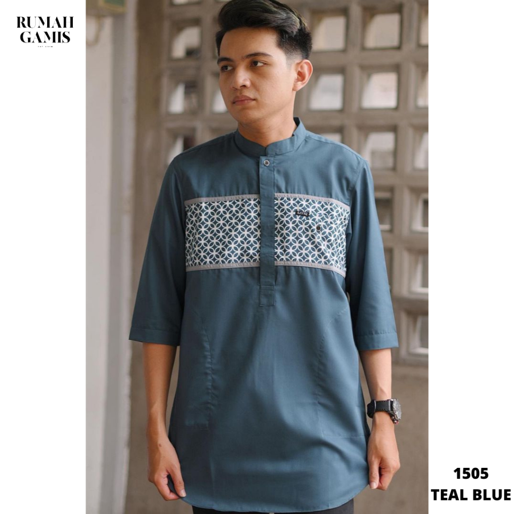 KURTA / KEMKO / BAJU MUSLIM PRIA / KEMEJA MUSLIM PRIA / LENGAN PENDEK / LENGAN 3/4 / SAVIQ