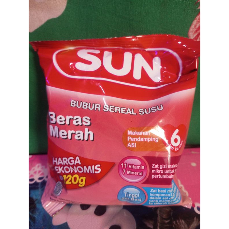 

SUN SEREAL ekonomis 120 G / bubur bayi SUN