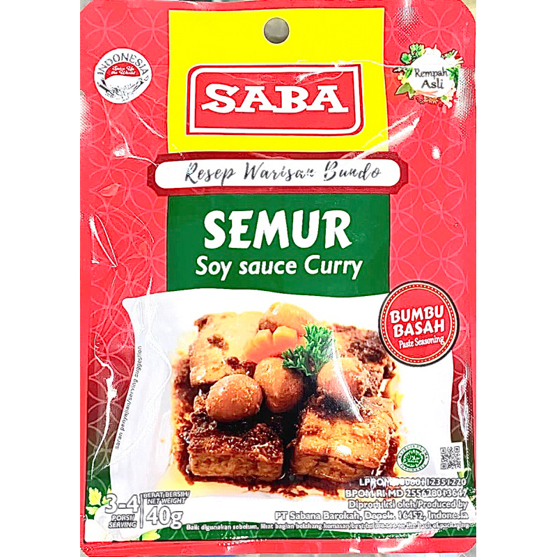 

Saba Bumbu Semur 40gr