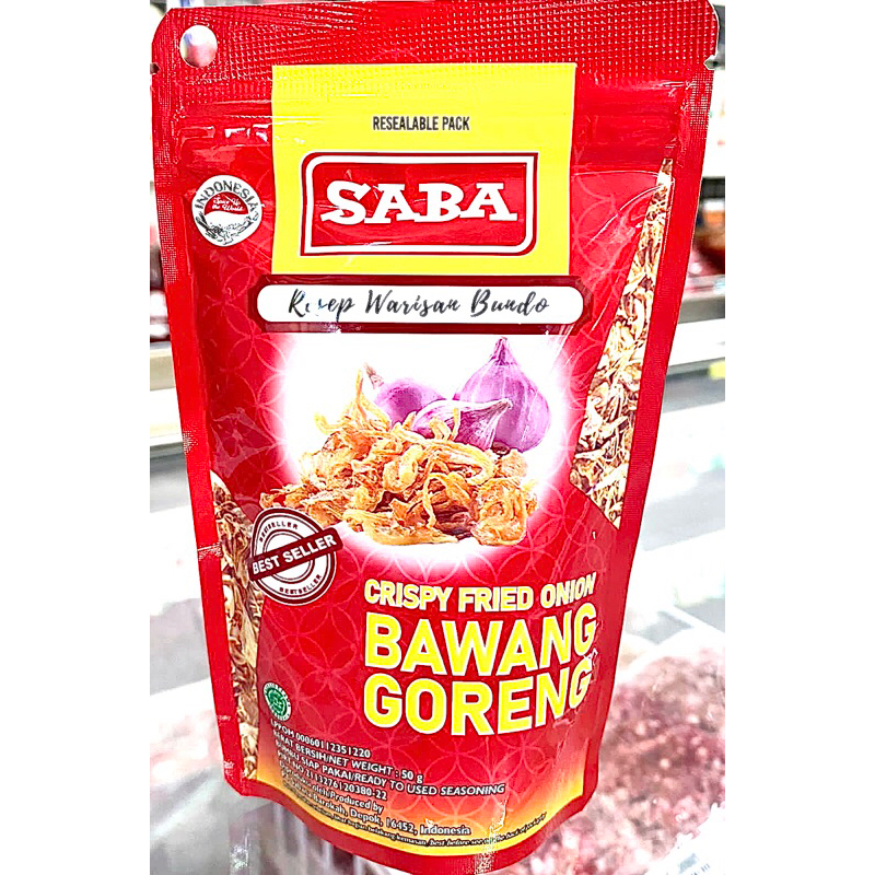 

Saba Bawang Merah Goreng 50gr