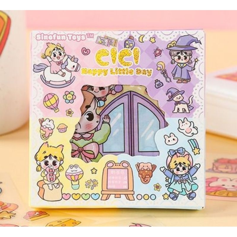 

KKT- Stiker cici 100pcs terbaru MURAH