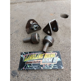 pemundur shock belakang /dudukan shock atas set bawah (atas bawah )univesal