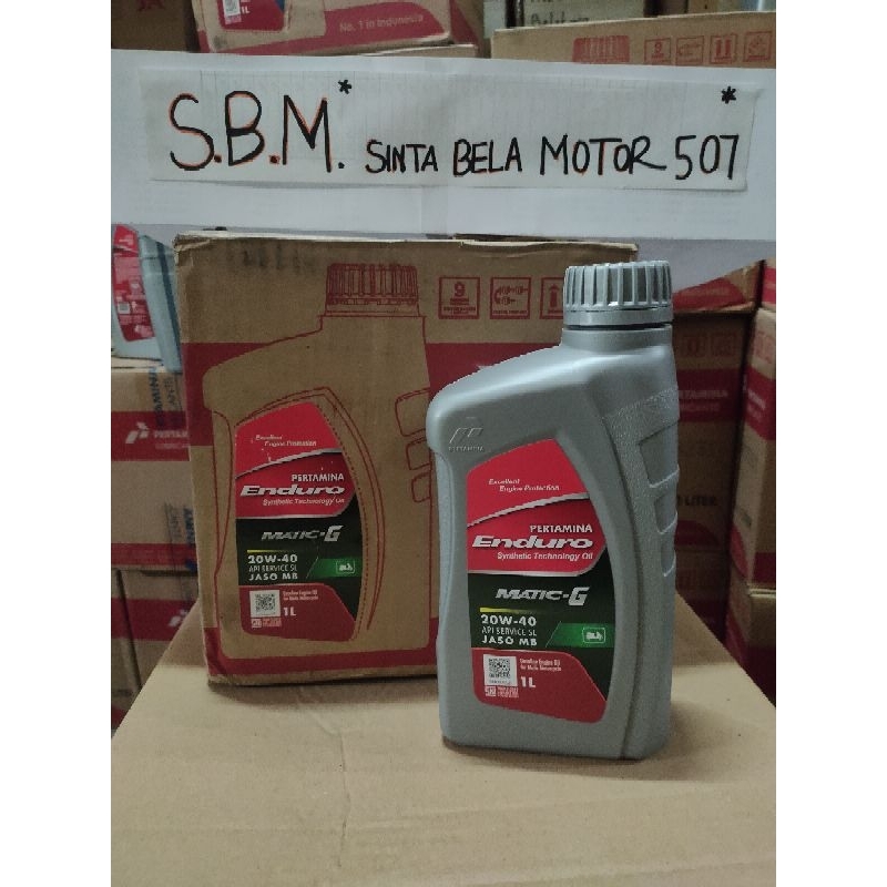 ENDURO MATIC G 1LITER SAE 20W-40