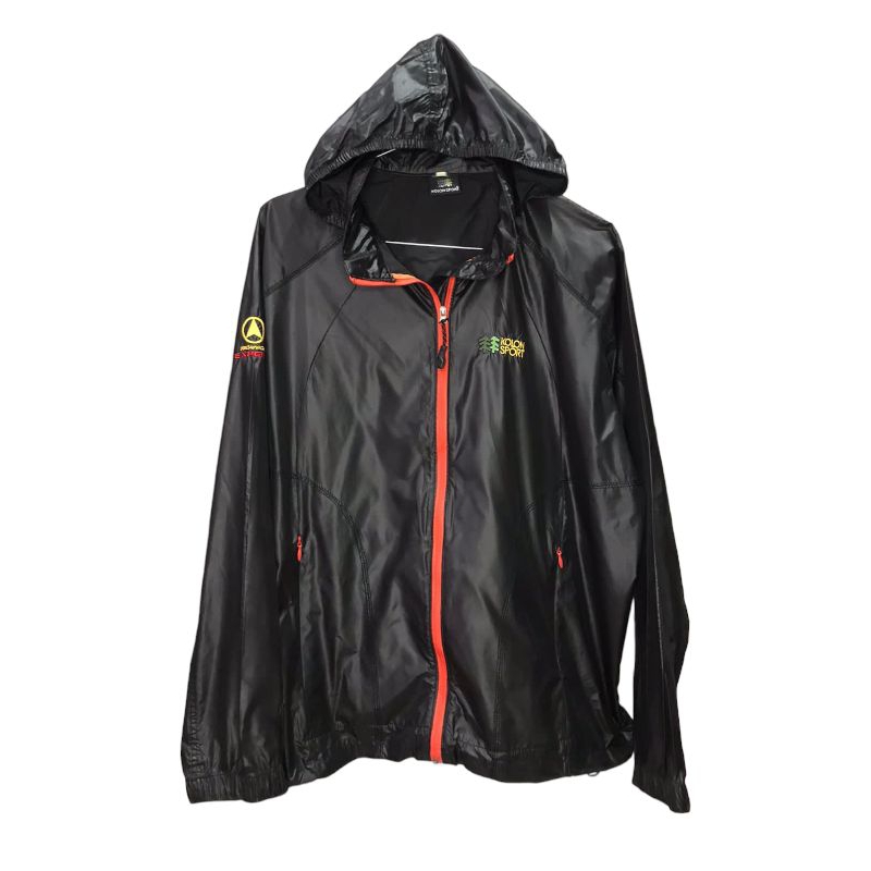 JAKET PARASUR KOLON SPORT JAKET HITAM PARASUT