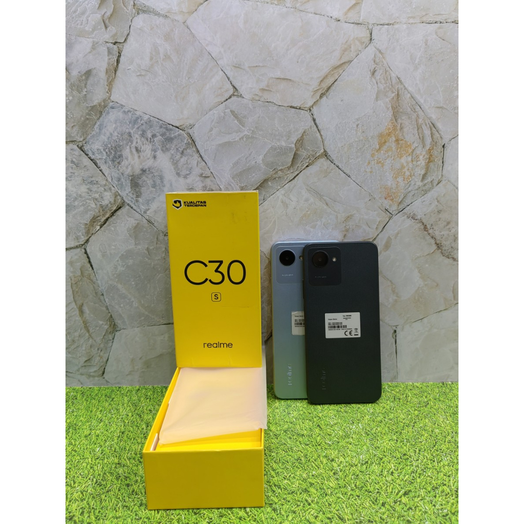 REALME C30- RAM 3/32 & 4/64 - FULLSET  - SECOND - 3/32 BOX