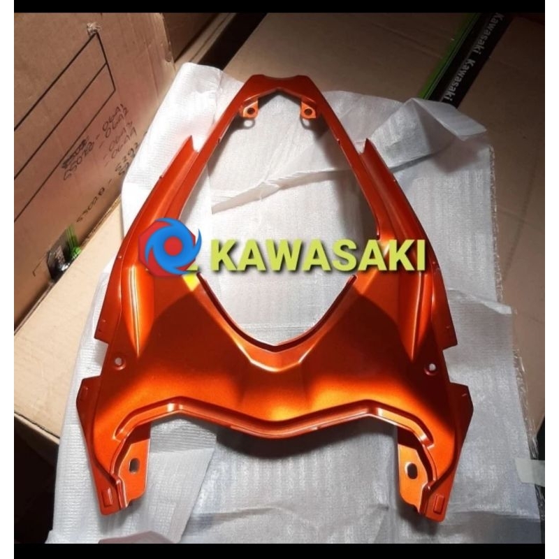Covertail/cover body belakang orange ninja 250 fi new original