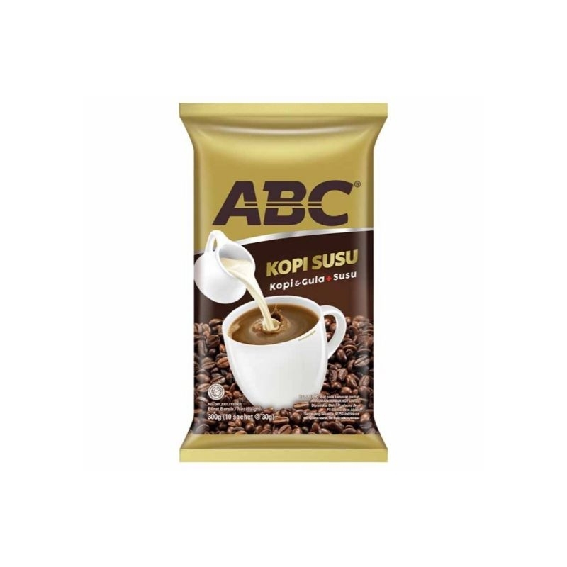 

ABC kopi susu 10x30 g