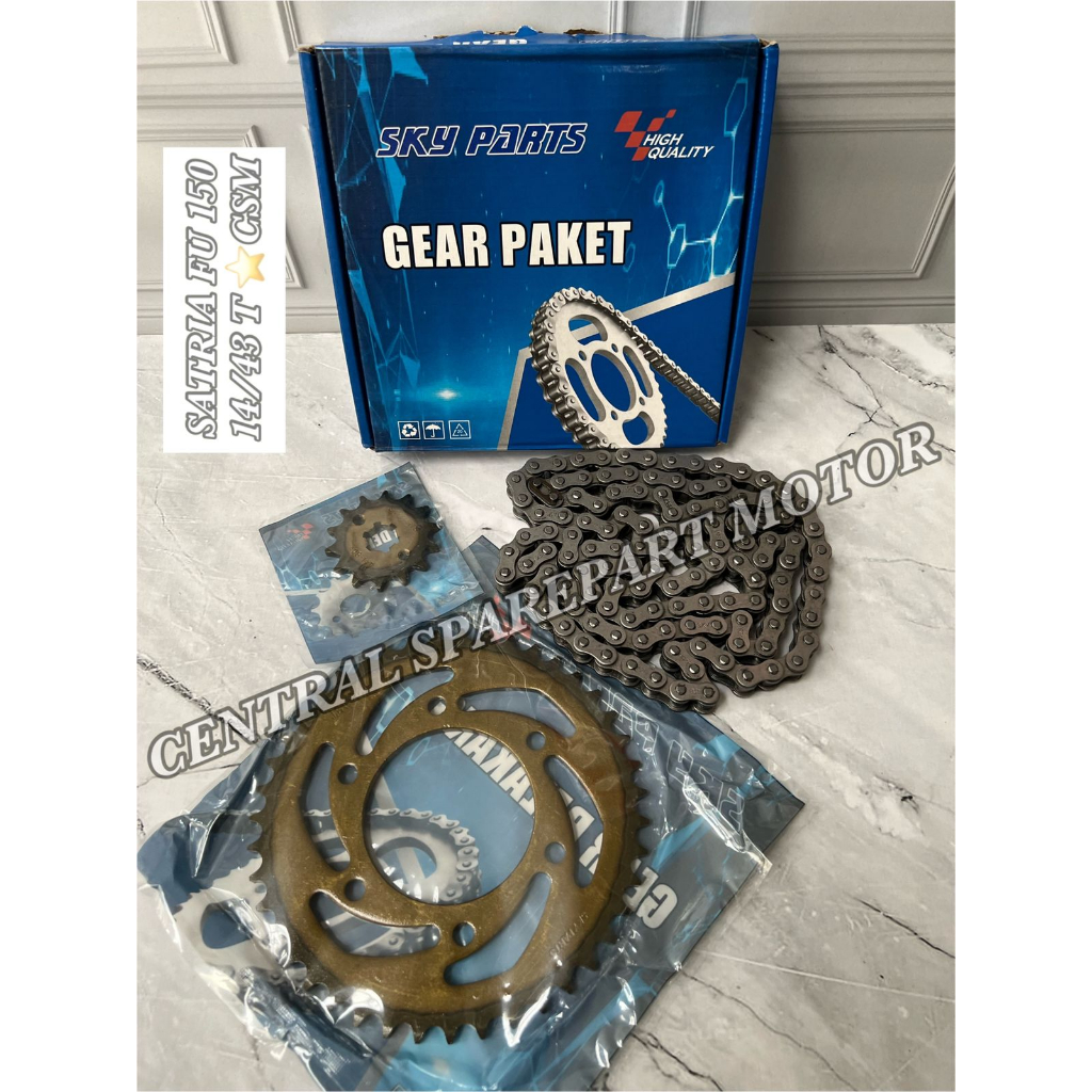 GEAR GIR SET GEAR GIR PAKET SATRIA FU 150 SATRIA FU 150 BARONG
