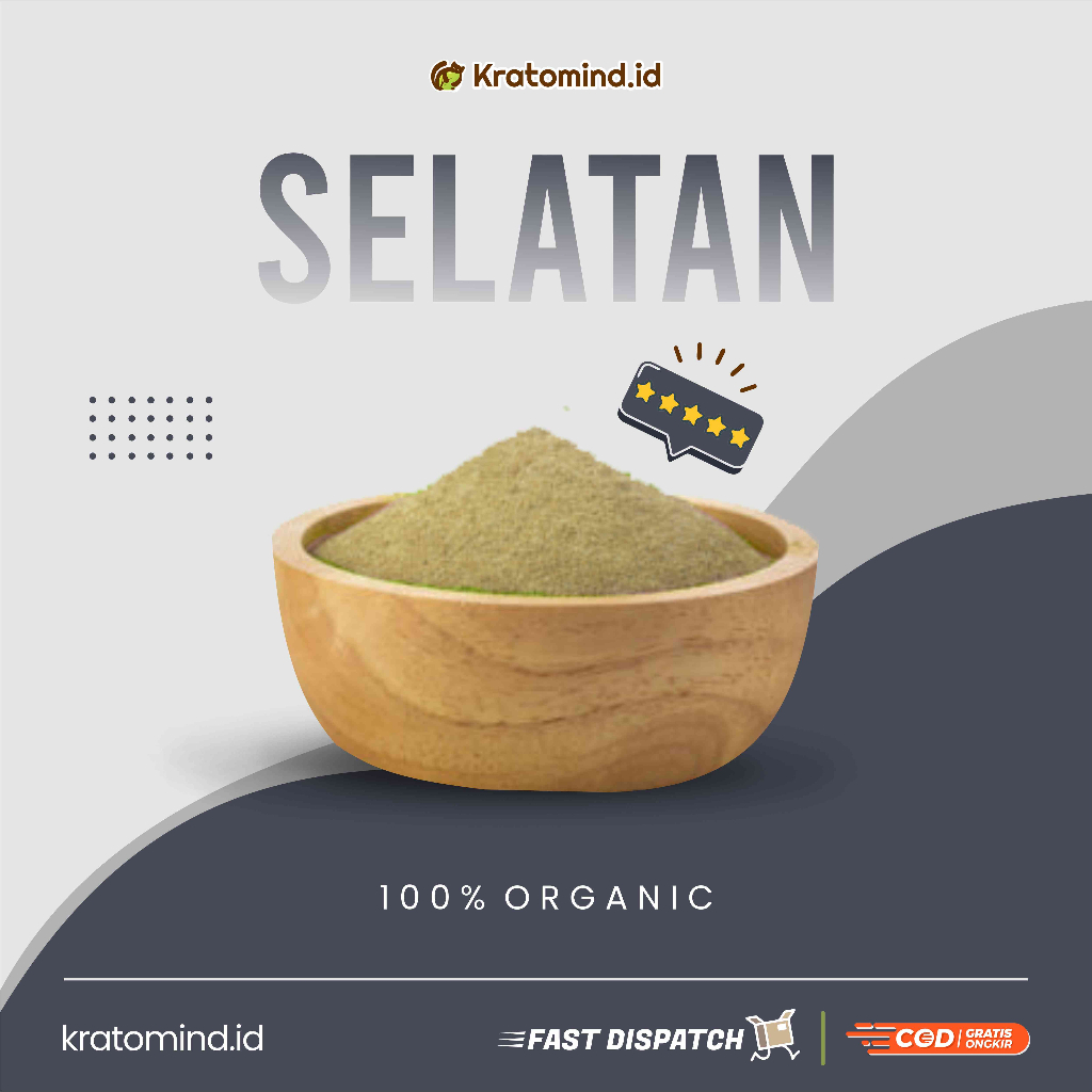 

Bubuk Daun Mitra Pure Powder - #Selatan | 100g - 250g | 100% Organik