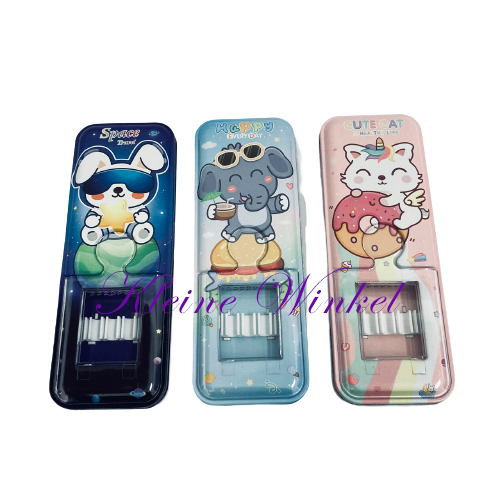 

Kotak Pensil Besi Susun 2 Xiaolingjing