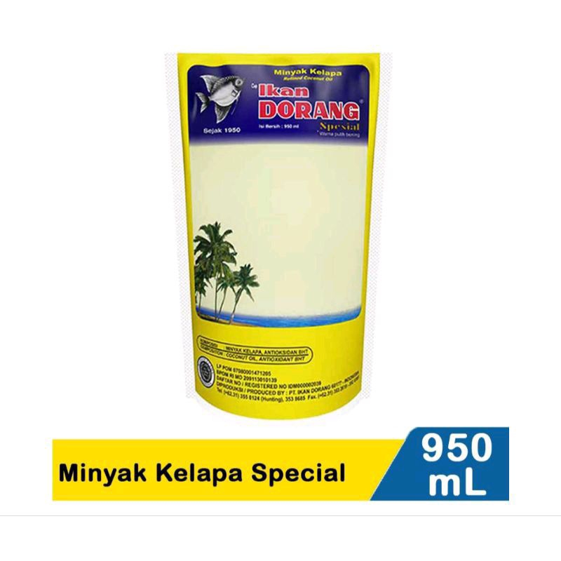 

Minyak dorang 950ml