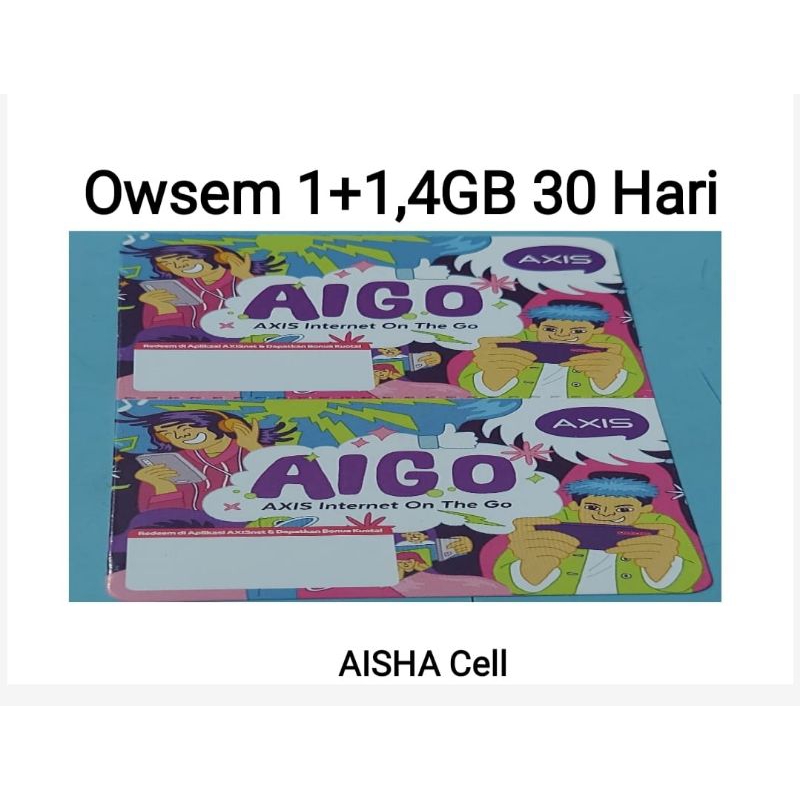 Voucher Axis OWSEM 4 GB (1+1+2)