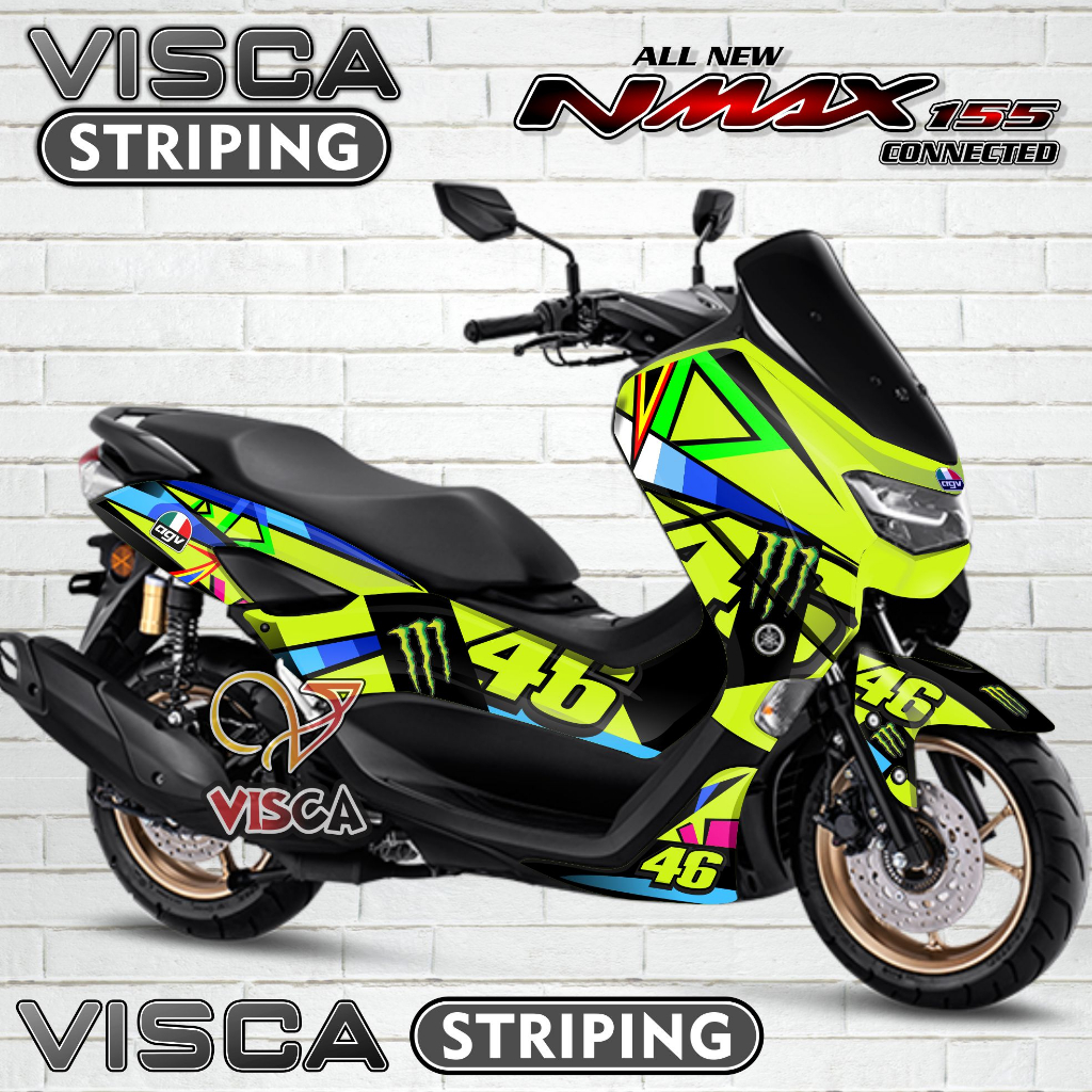 (PROMO SPECIAL) Decal Nmax New Full Body - Stiker Nmax 155 Full Body 2022 - Dekal Nmax 2022 Full Bod