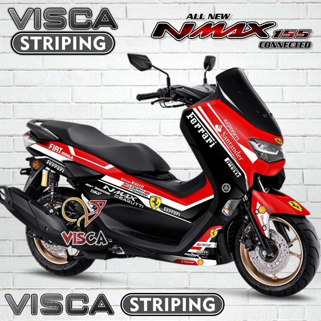 (PROMO SPECIAL) Decal Nmax New Full Body - Stiker Nmax 155 Full Body 2022 - Dekal Nmax 2022 Full Bod