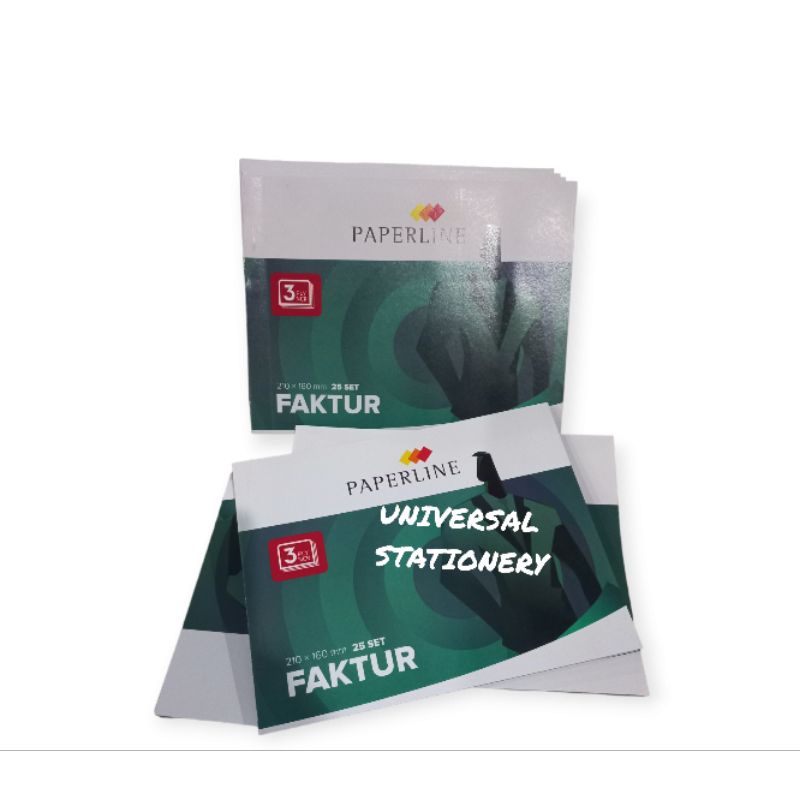 

(1 Pcs) Faktur Paperline 3 Ply NCR / Faktur Penjualan / Buku Faktur