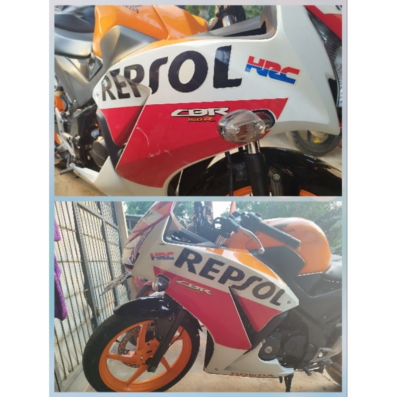 Fairing Sayap Set Kiri Kanan Ori Copotan CBR K45A 2014-2015