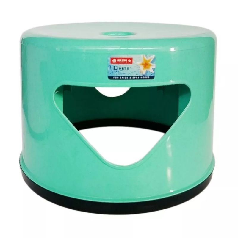 Dingklik LION STAR Kotak Bulat Kursi Jongkok Lion Star Bulat Kotak / Bangku Jongkok Plastik / Kursi 