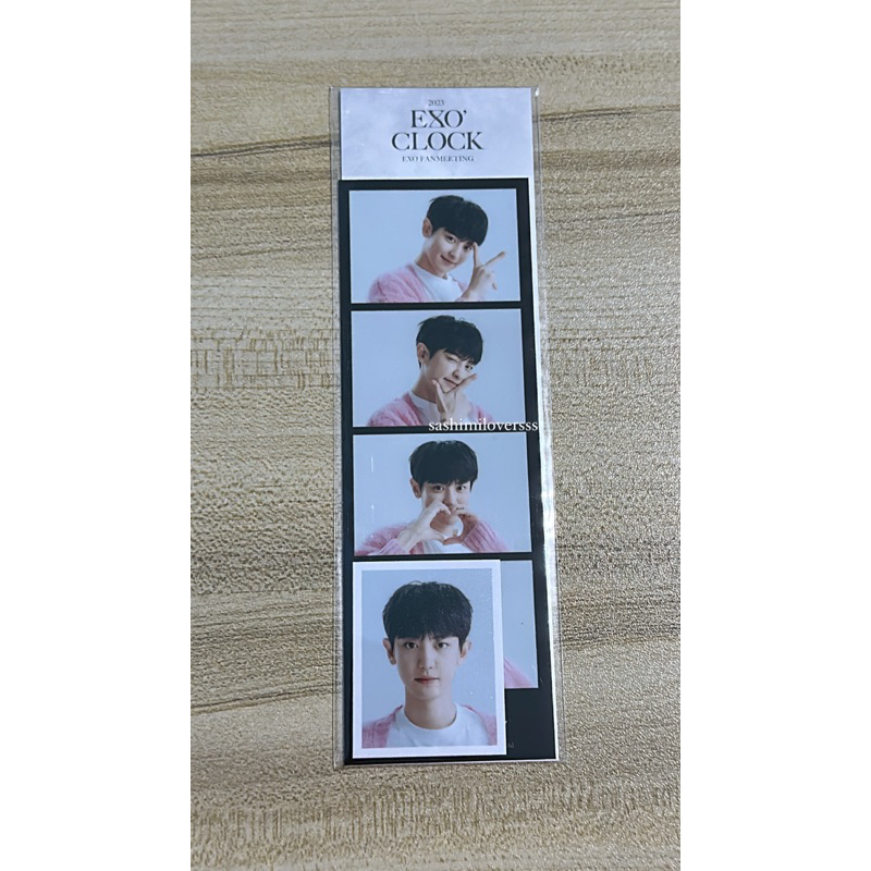4 Cut + Photo set Chanyeol EXO MD CLOCK 4 Cut PCY 11st Anniversay 4 Cut Cy EXO Clock 4 Cut Park Chan