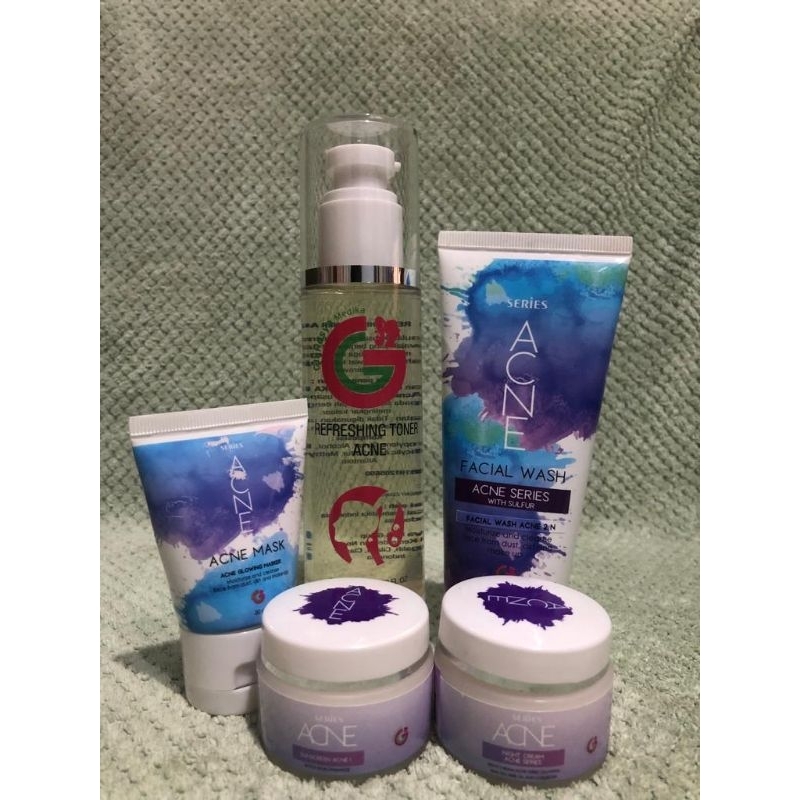 PRELOVED GLAFIDSYA SKINCARE PAKET ACNE