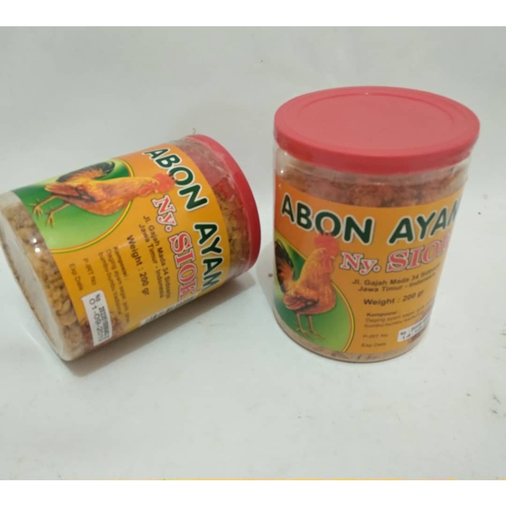 

Abon Ayam Ny Siok 200 gram